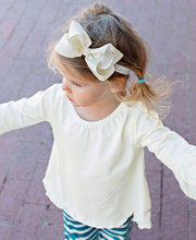 Load image into Gallery viewer, Ivory Bow Headband
