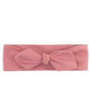 Load image into Gallery viewer, Mauve Knotted Bow Headband
